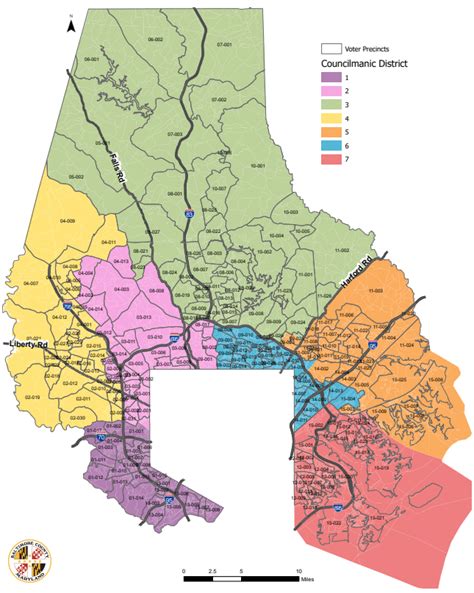 In Redistricting Lawsuit, Baltimore County Council Proposes Another Map With One Majority Black ...