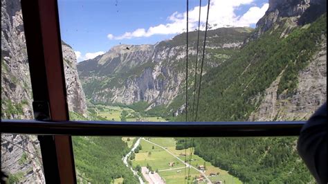 Stechelberg-Gimmelwald Cable Car - YouTube