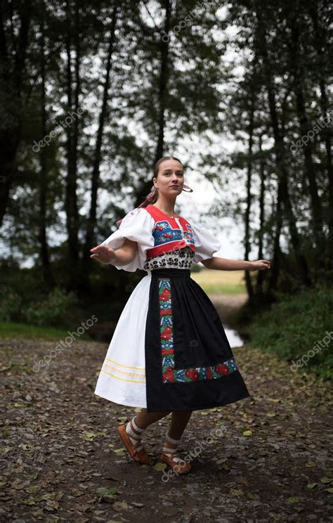 Slovak Folklore Slovakian Folklore Girl Stock Photo by ©muro 127152402