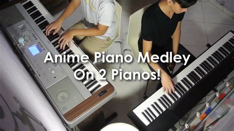 Anime Piano Medley on 2 Pianos! ft.KeyReimu - YouTube