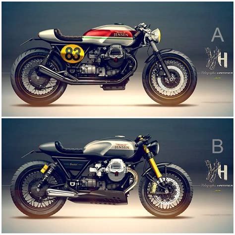 Retro Motorcycles, Customs, Classic Bikes & Moto Gear » Renchlist | Cafe racer, Moto guzzi ...