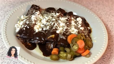 Enchiladas de Mole | Chicken Mole Enchiladas | Mole Sauce Recipe - YouTube