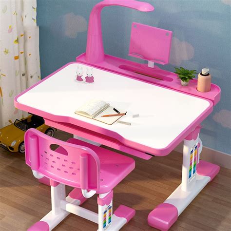 Height Adjustable Children's Desk and Chair Set - Unicun