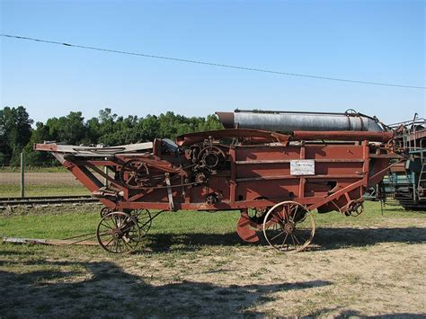 3186 Antique Threshing Machine | Old farm equipment, Antiques, Old farm