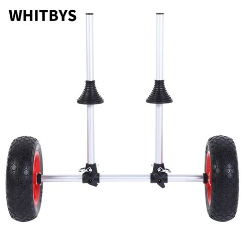 Whitbys Fishing Kayak Accessories Sit On Top Kayak Trolley Collapsable ...