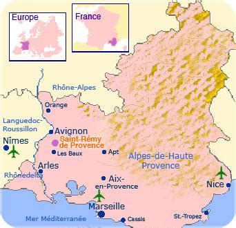 Arles - Map Depicting its Location