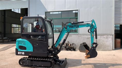 Ht18 1.8t Mini Excavator Chinese Mini Digger For Sale - Buy 1.8ton Mini ...