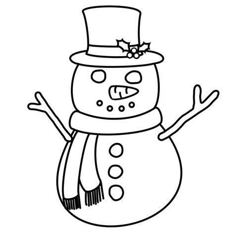 Snowman Drawing Images | Free download on ClipArtMag