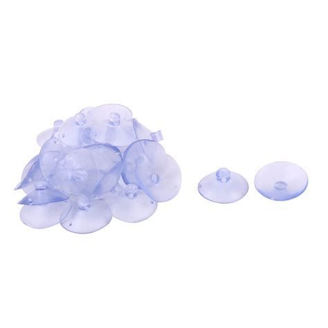 Bathroom Rubber Wall Window Glass Sucker Pads Suction Cups Clear 4cm ...