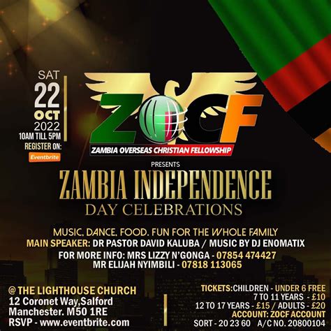 Zambian Independence Day Celebrations - ZOCF