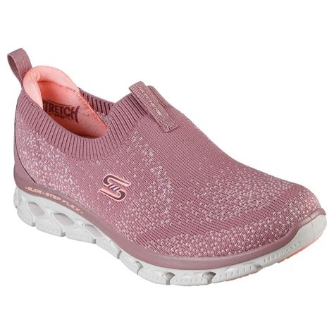 SKECHERS Glide-step Flex Purple Slip On Shoes: Buy SKECHERS Glide-step ...