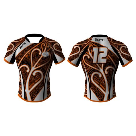 Te Hau Raki Maori Rugby Jersey - TE HAU RAKI Maori QLD