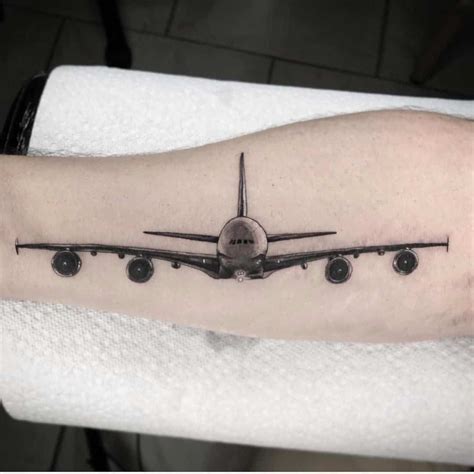 35 Best Airplane Tattoos Design Ideas (Forearm, Collarbone and Finger ) in 2021 | Airplane ...