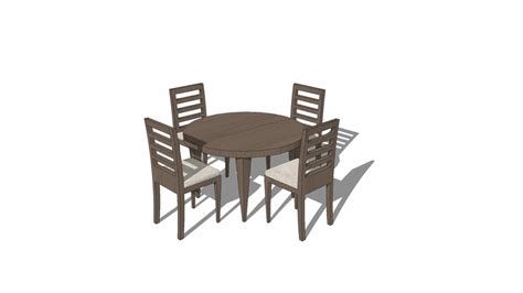 Table-and-chairs-5 | 3D Warehouse