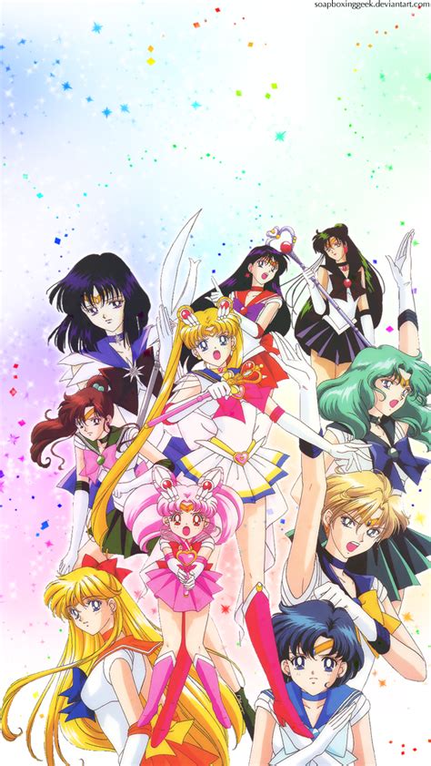 Sailor Moon S Group by soapboxinggeek on DeviantArt