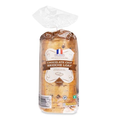 Sliced Chocolate Chip Brioche Loaf 500g Bon Appetit! | ALDI.IE