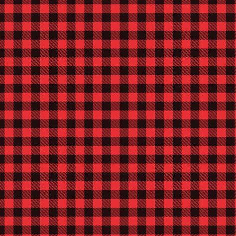 Printed HTV Small Red and Black Buffalo Plaid Print 12" x 15" Sheet