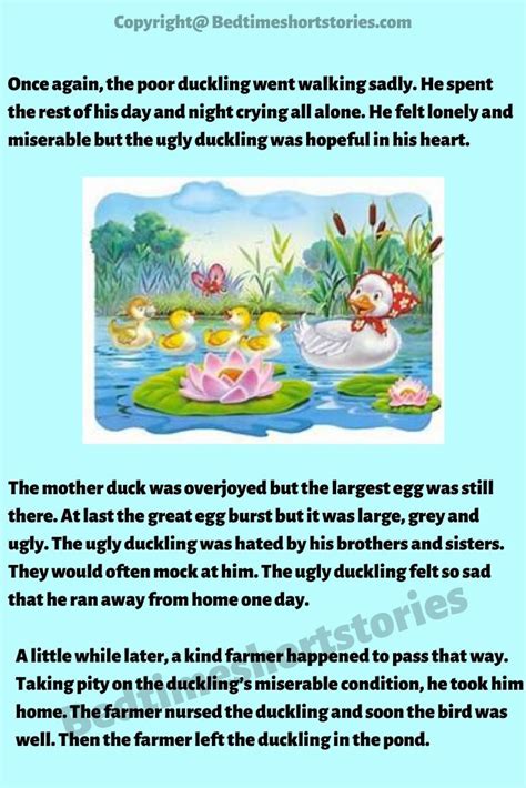 The Ugly Duckling Short Story - MileskruwBrooks