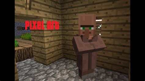 Minecraft Zombie Villager Pixel Art / Villager zombie farmer (minecraft ...