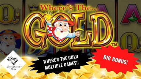 WHERE'S THE GOLD SLOTS! BIG BONUS! MULTIPLE GAMES! - YouTube