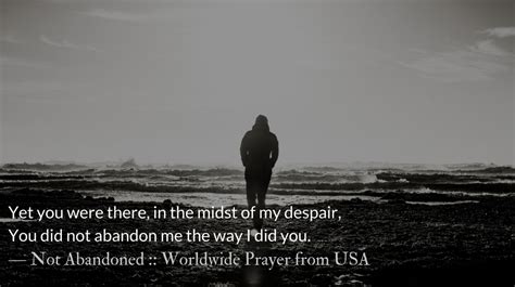 Not Abandoned :: Worldwide Prayer - The Park Forum