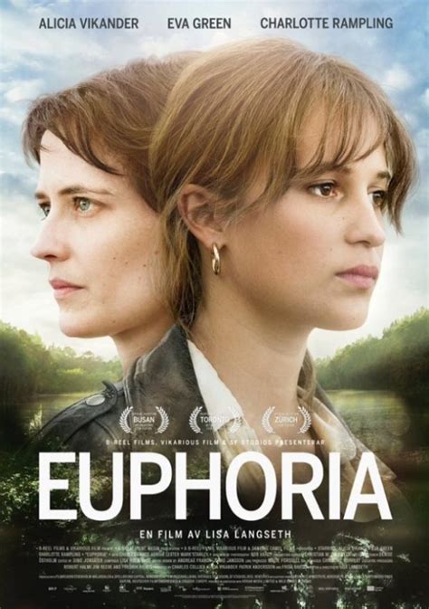 New poster and trailer for Euphoria starring Alicia Vikander and Eva Green