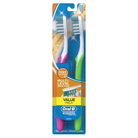 Oral-B Complete Deep Clean Toothbrushes, Soft, 2 Count - Walmart.com - Walmart.com