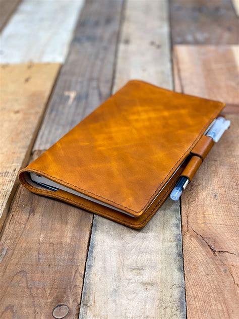 Handmade Leather Notebook Cover Custom Leather Notebook | Etsy