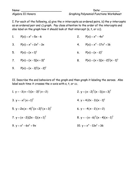 Evaluating Functions From A Graph Worksheet - Printable Word Searches