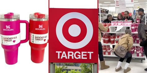 Target Customers Rush To Get New Valentine's Day Stanley Cup