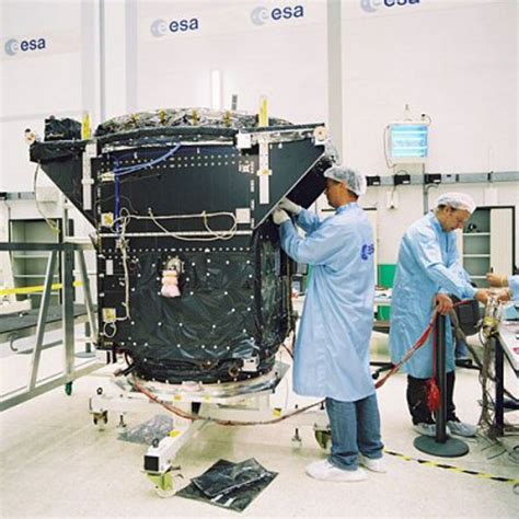 ESA - Galileo satellite arrives at ESA-ESTEC for testing