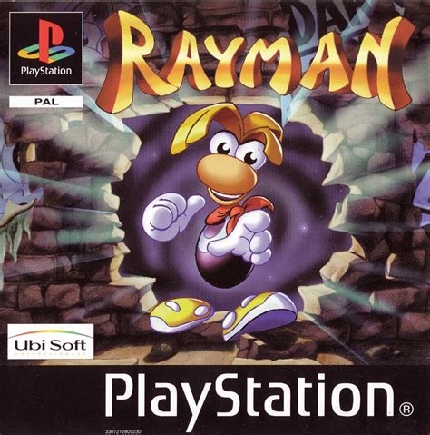 Rayman (1995) PlayStation box cover art - MobyGames