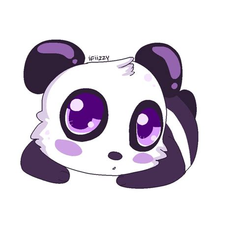 Purple panda