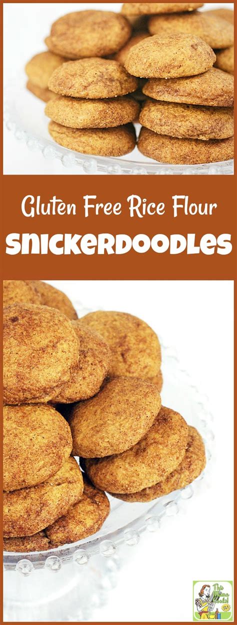 Gluten Free Rice Flour Snickerdoodles | This Mama Cooks! On a Diet