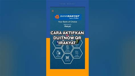 Cara Aktifkan DuitNow QR iRakyat | Bank Rakyat - YouTube