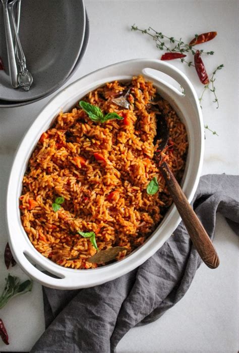 Nigerian Jollof Rice (smoky without firewood or buring)