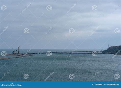 The Shore of the Kerch Strait during the Construction of the Kerch ...