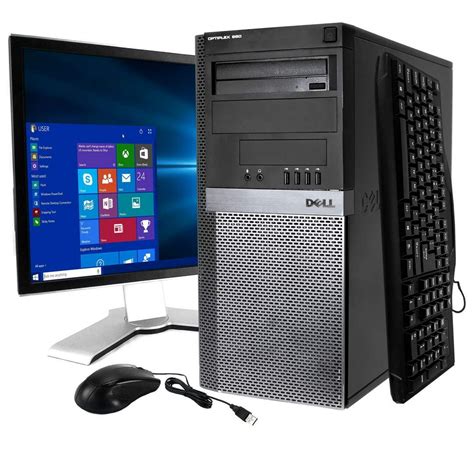 Dell Optiplex 980 Tower Computer PC, 3.20 GHz Intel i5 Quad Core Gen 1 ...