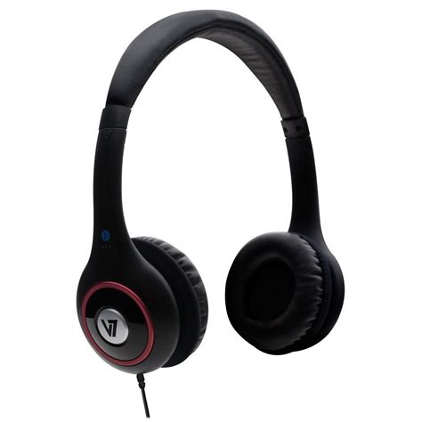 4 Pack - V7 HA510-2NP Deluxe Stereo (Black) Headphones with Volume ...