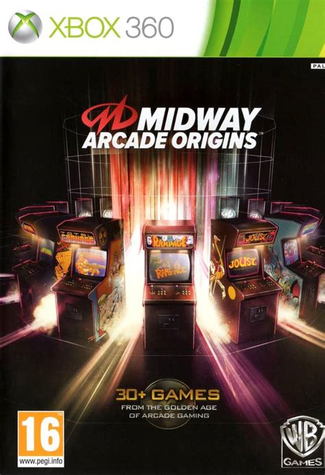 Midway Arcade Origins boxarts for Microsoft Xbox 360 - The Video Games Museum