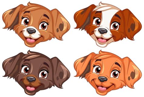 Free Vector | Cute dog cartoon character