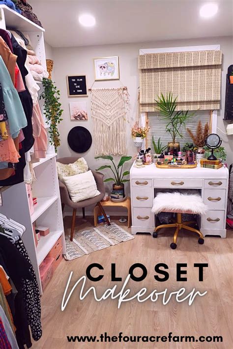 DIY Closet Makeover | Closet makeover diy, Closet makeover, Bedroom turned closet