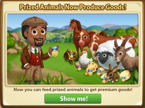 Prized Animal Improvements - Now Live! - FarmVille 2