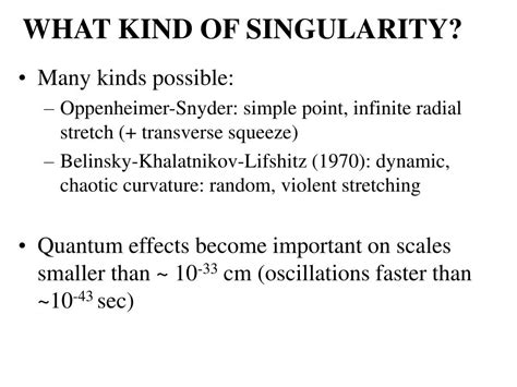 PPT - SINGULARITY THEOREMS PowerPoint Presentation, free download - ID ...