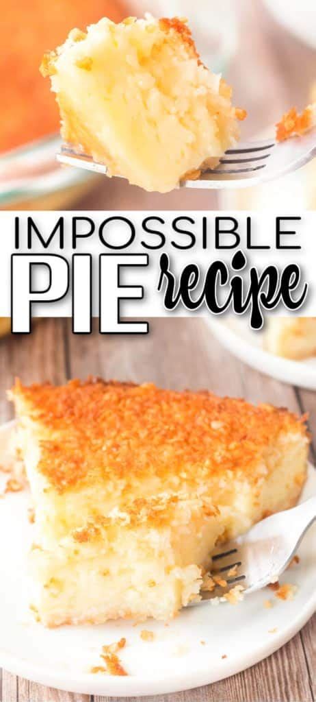 Impossible Pie - Mama Loves Food