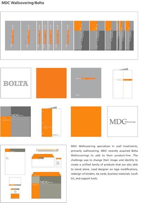 MDC Wallcovering/Bolta Branding on Behance