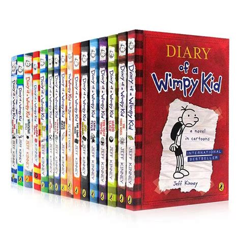 Buy Jeff Kinney Diary of a Wimpy Kid 19 Books Series, Complete ...