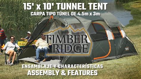 15' x 10' Tunnel Tent - Features & Setup - YouTube