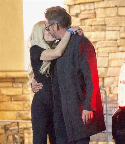 Tori Spelling spotted kissing new man Ryan Cramer during PDA-filled date after Dean McDermott ...