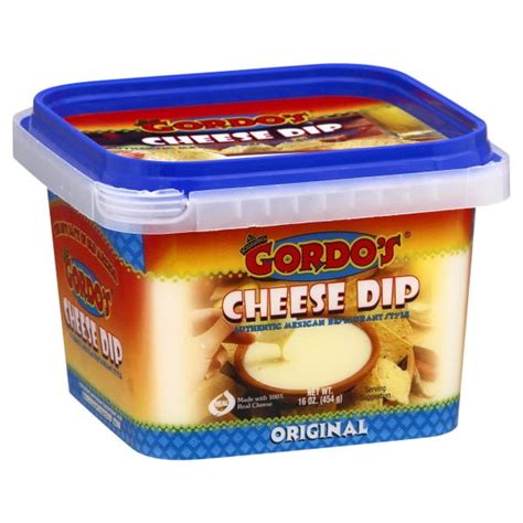 Gordo's Original Queso Cheese Dip, 16 Oz, Tub - Walmart.com